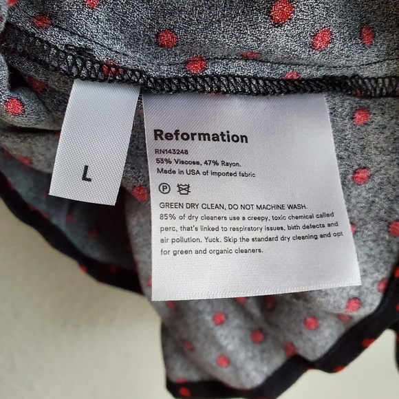 Reformation Laurent in Natalia size L NWT - Picture 6 of 6